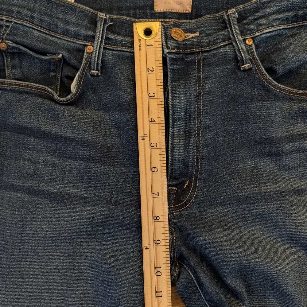 MOTHER Weekender Stretch Denim in Taking Chances sz 31 - Picture 12 of 15